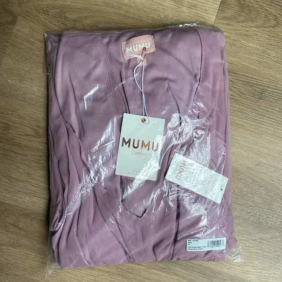 Show Me Your Mumu Emily Empire Maxi Dress in antique rose size 3X - Picture 8 of 9